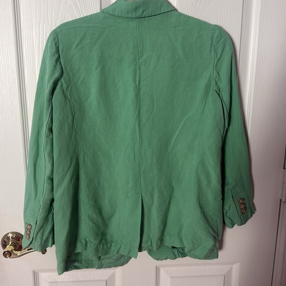 LOFT Mint Green Women's Blazer small petite - Picture 3 of 4